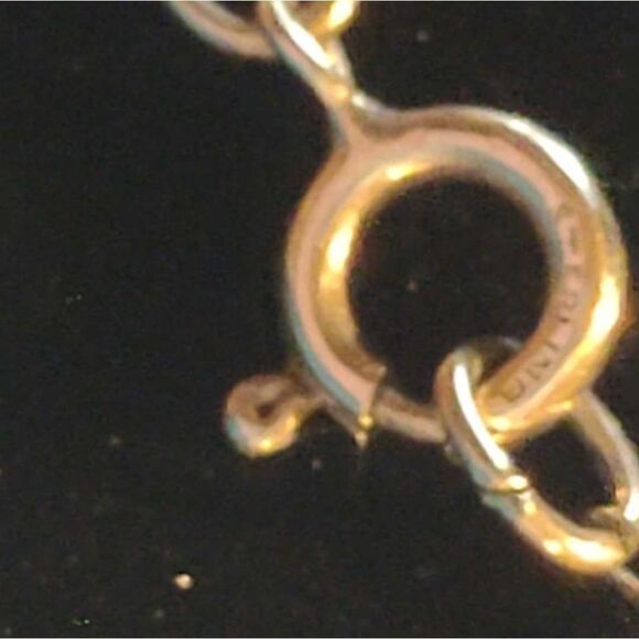 Sterling Silver I Love You necklace. P1 - Picture 5 of 6